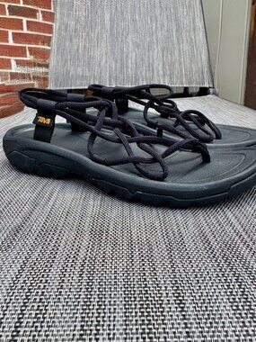 Teva Hurricane XLT Infinity Sandals Women's Sz10 Black